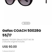 Gafas COACH. Estuche original incluido.De mujer Originales - Img 54554312