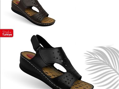 Sandalias turcas ajustables d la línea KONFORT para personas mayores o pies delicados - Img 66482813