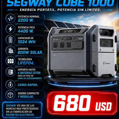 SEGWAY CUBE 1000🔋⚡ Em $680 - 2/2