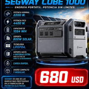 GENERADOR SOLAR SEGWAY CUBE 1000 (1024 WH) - Img 57282842
