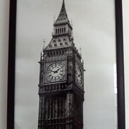 Cuadro en blanco y negro con imagen de reloj Big Ben de Londres - Img 44673553