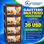 ⭐ GAVETEROS PLÁSTICOS DE 4 GAVETAS ⭐ - Img 53214434