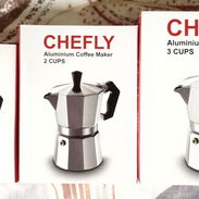 Cafeteras Italianas de 1 y 3 tazas & Termos Metálicos para Líquidos - Img 44668059