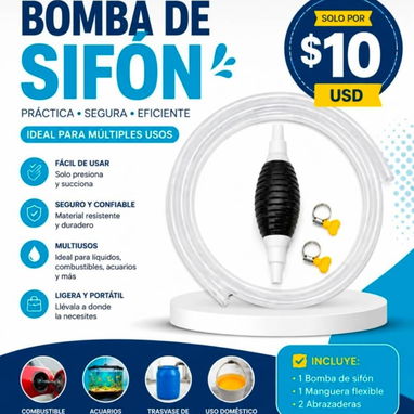 De hogar, bomba de sifón, extintor químico seco, espuma aislante, cinta para destupir, candado con alarma, pintura spray - 3/7