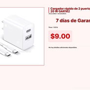 Cargador rápido de 2 puertos y 20 W GAR162 VPT#-0074 - Img 55218939