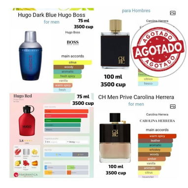 Perfumes por cantidad: 2600 y por unidad precios en las fotos - Img 99098216