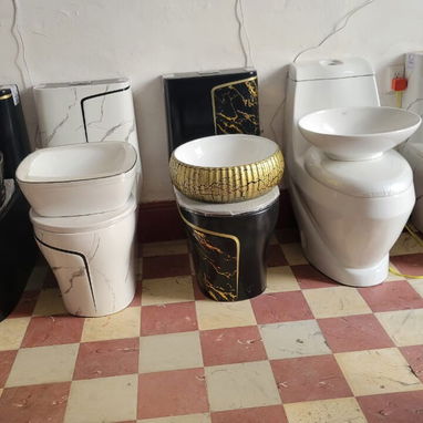 Duchas Mezcladoras Juegos de Baño Bloques de Cristal Soportes de Televisor Rejillas para Desagües Mallas Calentador de A - Img 123009106