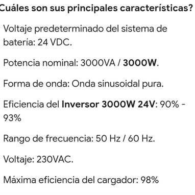Inversor híbrido Must de 3 kW 110/220 v-750 usd 💵 - 2/3