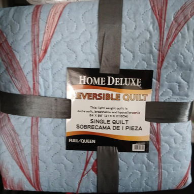 Cubrecama reversible Full/Queen (mon) - 7/10