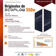 PANEL SOLAR DE 550WH BIFACIALES - Img 57211077
