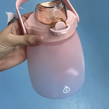 Pomo engomado para agua con su correa tapa plástica y súper cute - 4/4