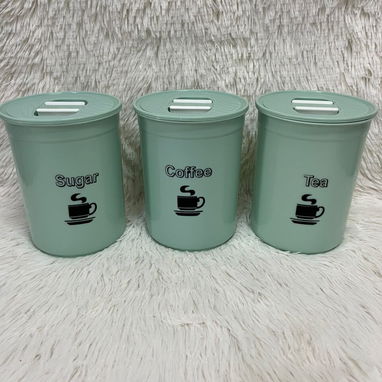 Set de 3 envases de almacenamiento  (Café, azúcar y té) 3300 cup - Img 126492577