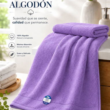 🏠 Toallas de Baño 100% ALGODÓN (Varios Colores) - 5/10