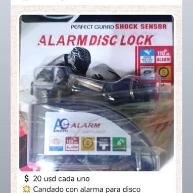 ✅Bombas con medidor o compresión de aire , ✅Bielas de Bicimoto, ✅ posapies , ✅Bomba con medidor, ✅capa de moto, ✅candado - 7/7