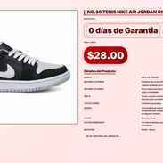 NO.36 TENIS NIKE AIR JORDAN GRIS Y BLANCO . - Img 57103079