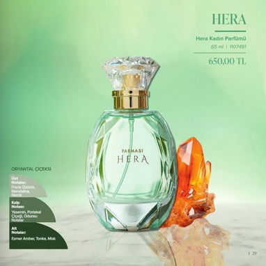 Hera perfume olor a Diosa EAU de Parfume FARMASI - Img 120260295