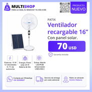 Ventilador recargable - Img 57854456