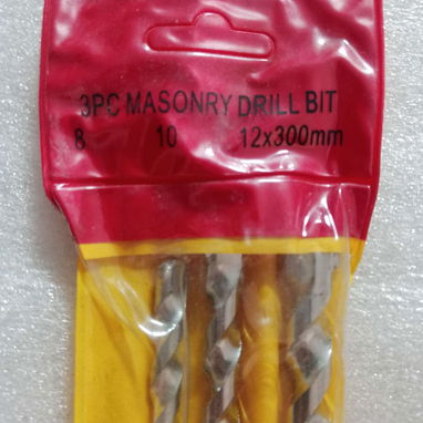VENDO SET DE 3 BARRENAS DE TUNGSTENO (8, 10 Y 12 mm DE DIÁMETRO Y 30 cm DE LARGO) CONSTRUCCIÓN. $12 USD. (+53)52990828. - Img 99361778