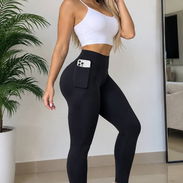 Licra negra talla L 8 usd - Img 58047134