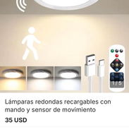 Lamparas redondas recargables con sensor de movimiento ❗❗❗ - Img 57193436