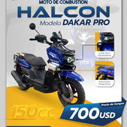 MOTO COMBUSTIÓN DAKAR PRO 150CC - Img 55829152