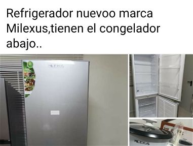 Refrigerador nuevoo marca Milexus,tienen el congelador abajo.. - Img main-image-45759020
