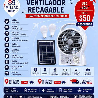 Ventiladores recargables - Img 124004861