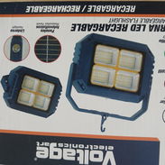 Lámpara recargable Led con panel solar - Img 55894642