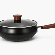 Wok profundo con tapa / Sartén grande (cv) - Img 56448559