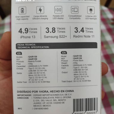 SuperOferta!! PowerBands 20000 mAh - Img 120569521