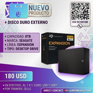 🚀 ¡NUEVO! Disco Duro Externo Seagate 8TB - Gran Capacidad 🚀 - Img 55798818