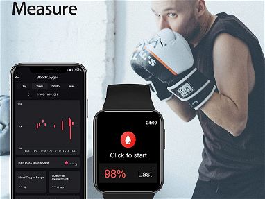 Reloj Inteligente Smart Watch for Man Woman, HD Touch Screen  Fitness Activity   35$  Nuevo Sellado - Img 30405077