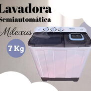 Lavadora semiautomática Milexus de 7 kg nueva y con transporte - Img 45645903