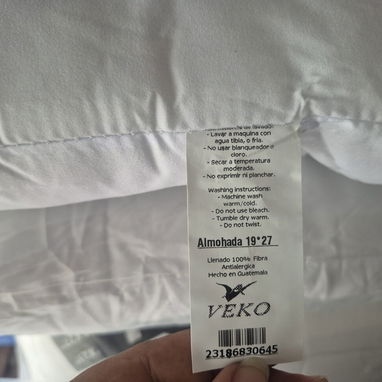 Almohada Hipoalergénica Delgada VEKO (cv) - Img 100503111