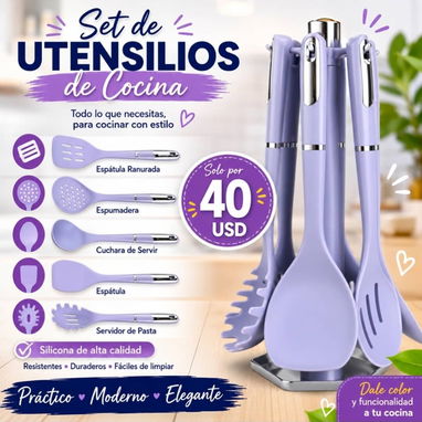 Cama. Cubiertos. Espumadera. Utensilio - 4/5