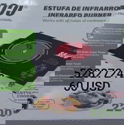 Cocina por infrarojos marca SACO 2200 watt - Img 48869577