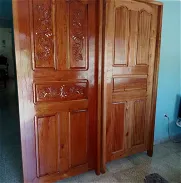 Puertas de maderas con su marco puerta - Img 45911866