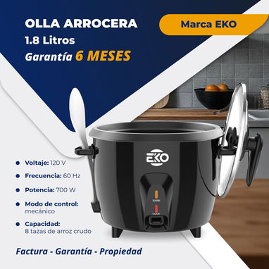 🥘 VARIOS COLORES 🥘 OLLAS ARROCERAS 1.8 LITROS. MENSAJERÍA VON FACTURA Y GARANTÍA. TLF 54833699 - Img 111907159