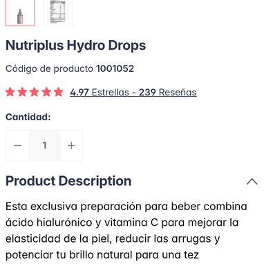 Ácido hialurónico de la marca Turca Farmasi 100% NATURAL - Img 118804436