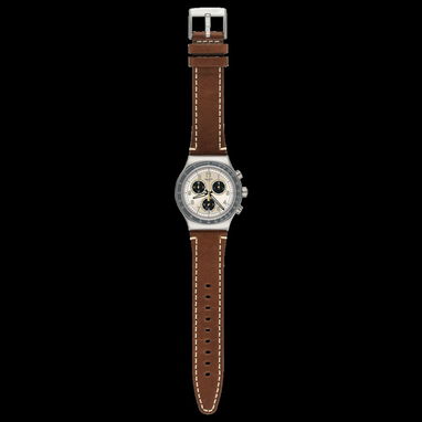 Relojes SWATCH new en caja originales de manilla de cuerro - Img 121940237