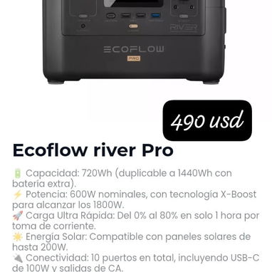 Ecoflow y baterías extras 🔋 ⚡ Apúrate, se acaban rápido! - Img 121760193