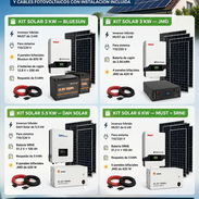 ☀️ CATÁLOGO #1 — KITS SOLARES con inversor, batería, paneles solares y cables fotovoltaicos con instalación incluida - Img 57012952