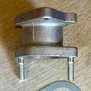 Manifor Original de Aluminio de AVA y HAOJUE 125-150cc con su junta de amianto, espárragos y su separador - Img 55777985