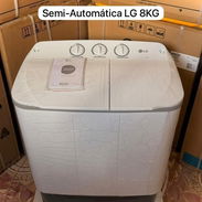 Lavadora LG semiautomática 8 kg las q no se rompen con transporte 🚘🫡🏃♂️ - Img 54914852