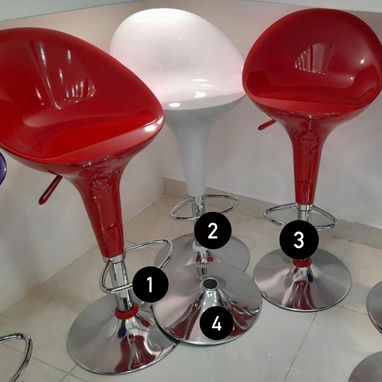 📢 Banquetas giratorias para bar o desayunador. Importadas - Img 124213269
