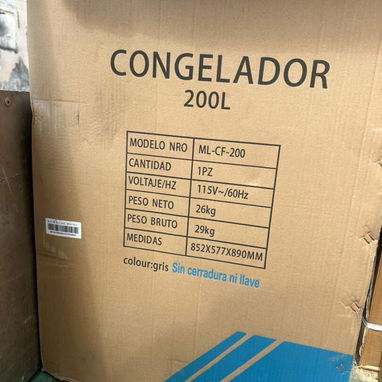 Freezer / Nevera Milexus de 7 pies color gris - Img 118678837