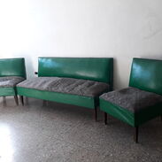 Juego de sala. Muebles (1 sofá + 2 butacas) - Img 45304382