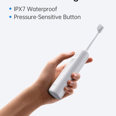 Cepillo Dental Laifen Wave Sonic - Cepillo de dientes eléctrico recargable con 3 cabezales 🌐 - 6/8