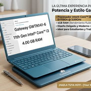 Laptop Gateway Ultra Delgada - Procesador Intel i3 (11ª Gen) - Img 55814231
