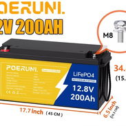 Batería LipoPO4 12.8V/200Ah contáctenos al 53492054 - Img 56959299